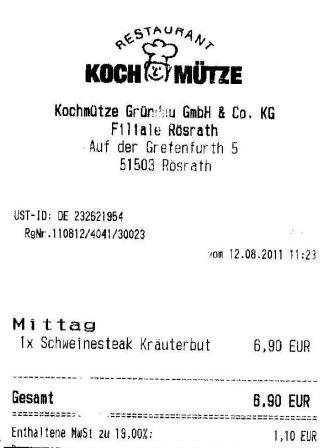 imfa Hffner Kochmtze Restaurant